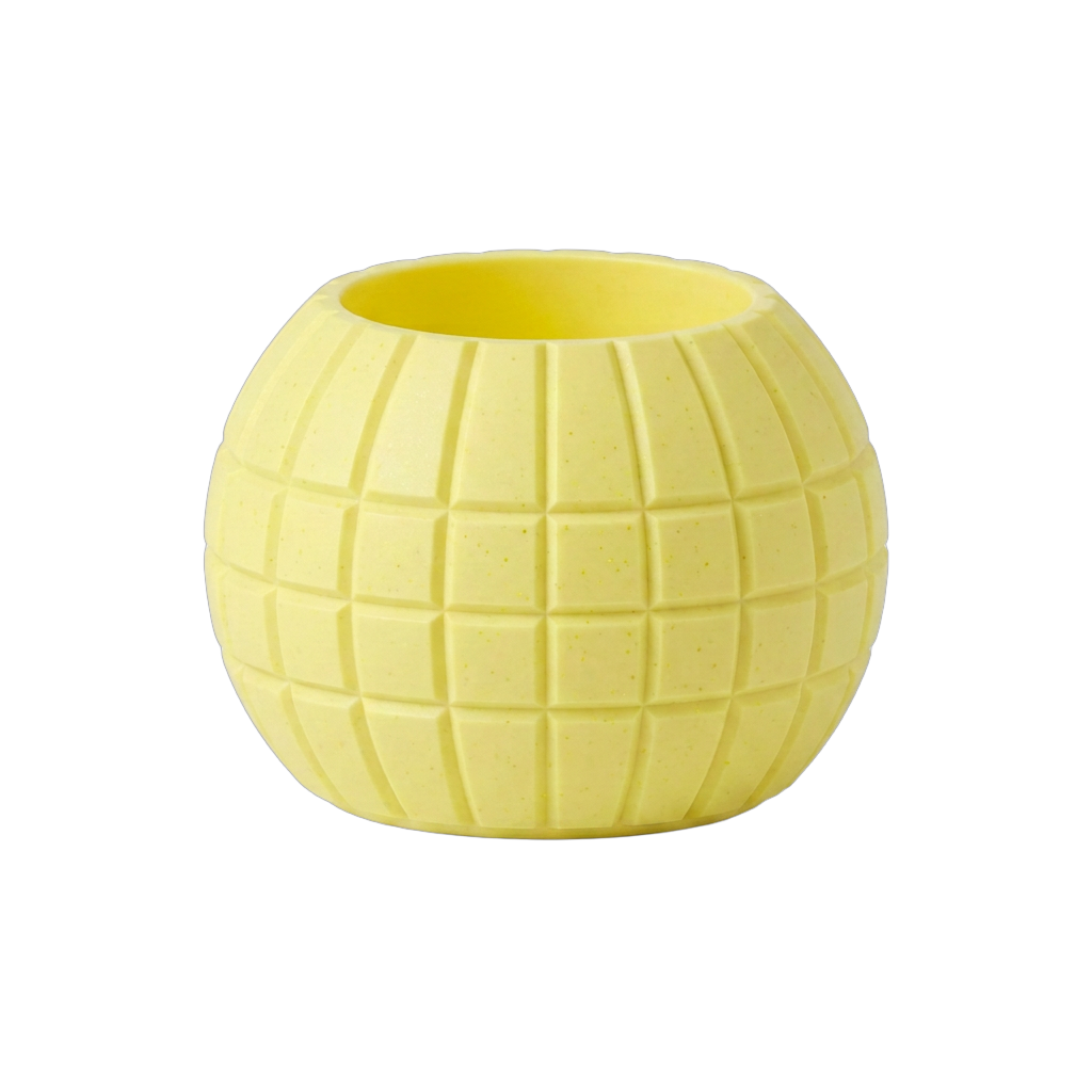 DIAMOND BALL M Pastelowy żółty