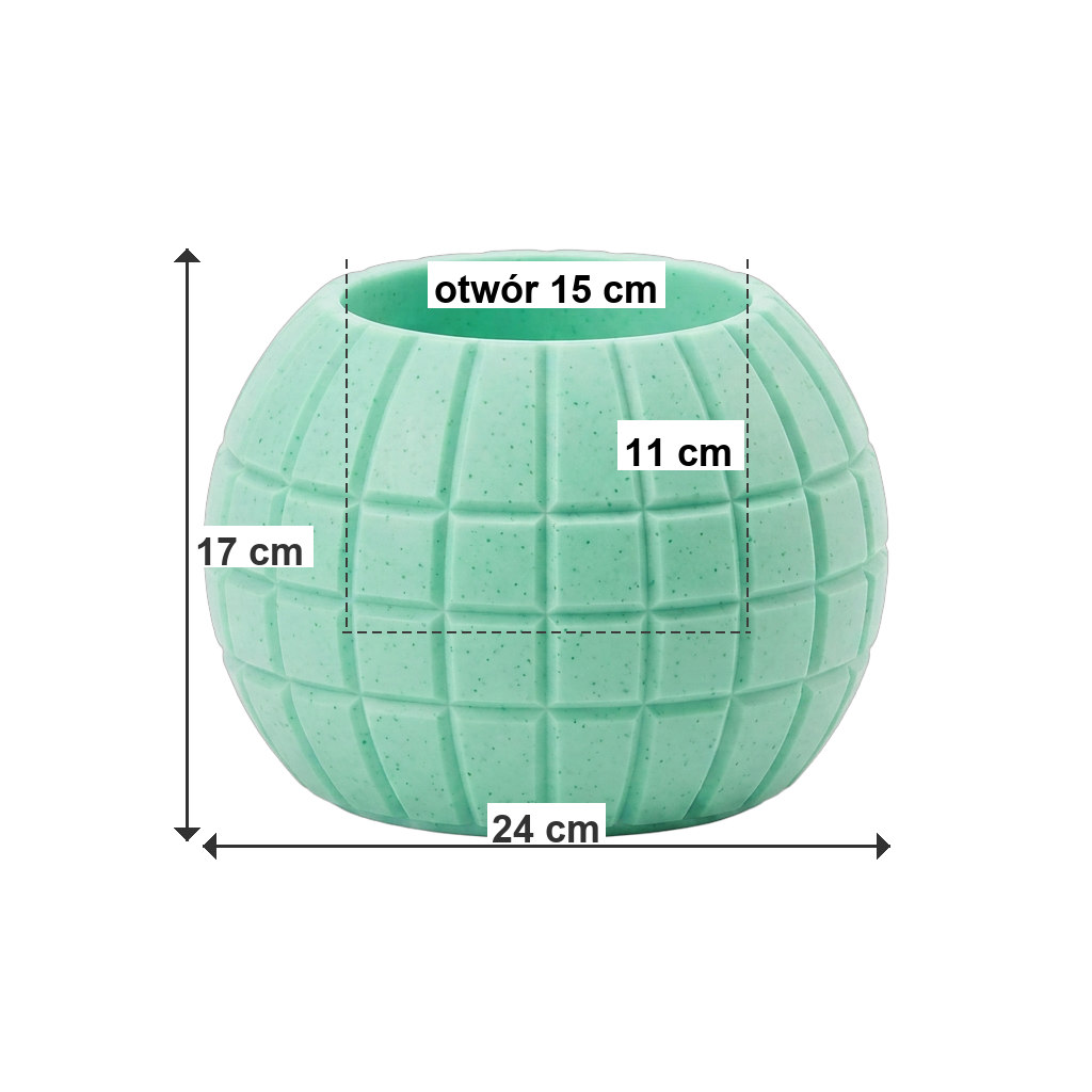 DIAMOND BALL M Mięta - wymiary