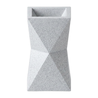 Donica MIRROR L Marmur jasny