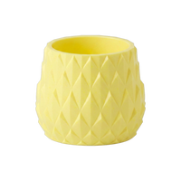Donica ANANAS M Pastelowy żółty